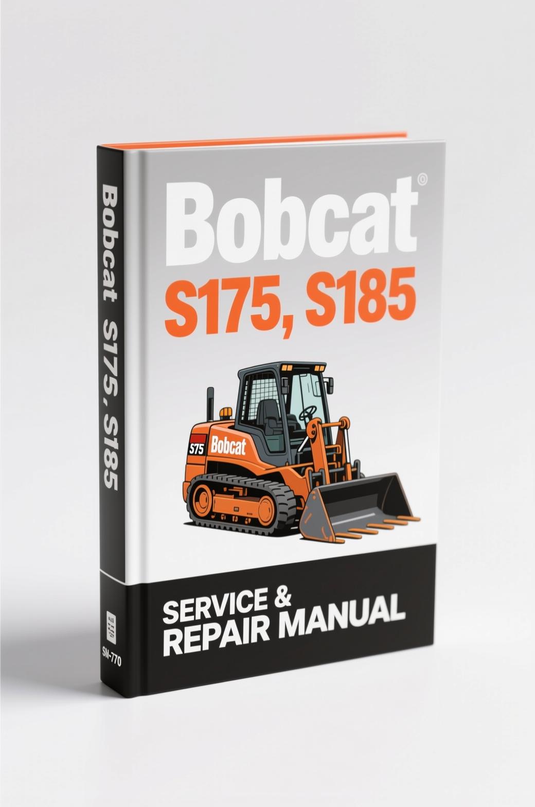 bobcat s175 s185 2008 service manual, bobcat service manual, bobcat s175