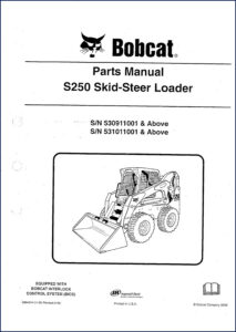 bobcat s250 2006 parts catalog, bobcat parts catalog, bobcat s250