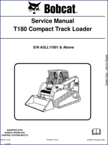 bobcat t180 2008 service manual, bobcat service manual, bobcat t180