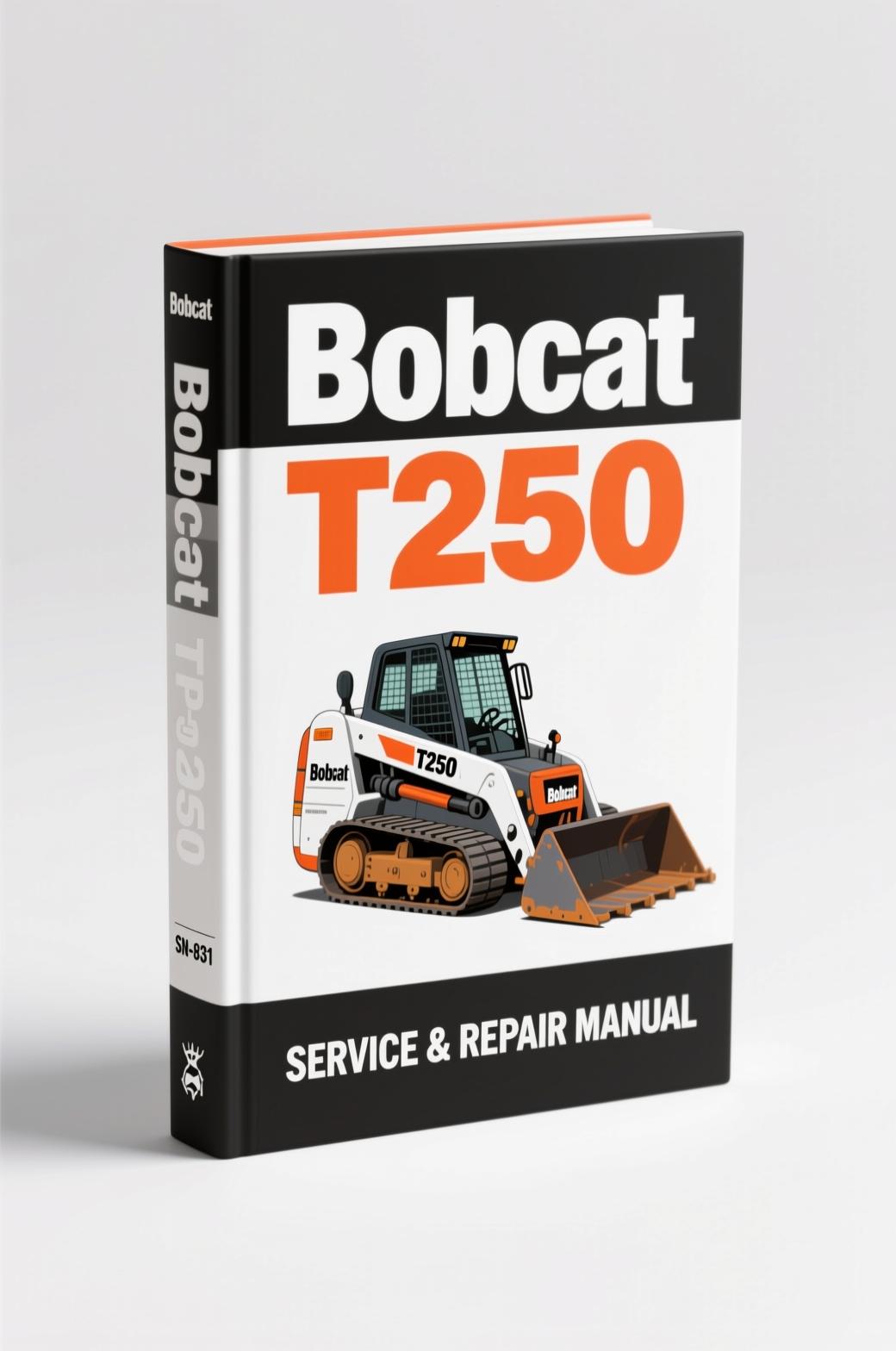 bobcat t250 2008 service manual, bobcat service manual, bobcat t250