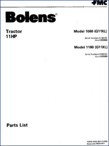 bolens 1060 1160 1980 parts catalog, bolens parts catalog, bolens 1060