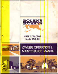 bolens 1256, bolens manual