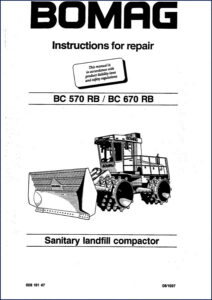 bomag bc 570 rb, bc 670 rb 1997, bomag repair manual, bomag bc