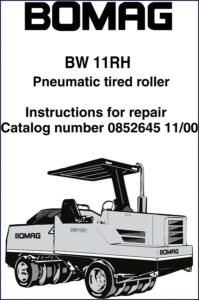 bomag bw 11rh 2000 repair manual, bomag repair manual, bomag bw
