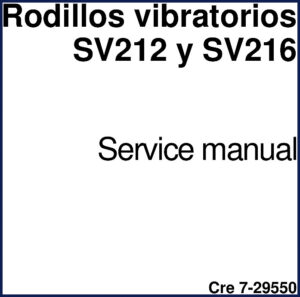 bomag sv212, sv216 service manual, bomag service manual, bomag sv212,