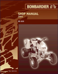bombardier ds 650 2001 workshop manual, bombardier workshop manual, bombardier ds