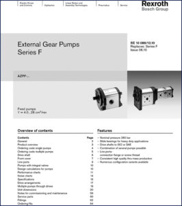 bosch rexroth series f 2010 technical manual, bosch rexroth manual, bosch rexroth rexroth
