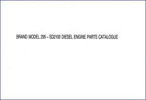 brand model 295 parts catalog, brand model parts catalog, brand model model