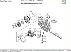 zf 16 s 2521 to 2010 parts catalog, zf parts catalog, zf 16