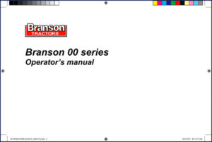 branson 00 series 2012 operators manual, branson manual, branson 00