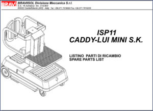 bravii isp11, caddy, bravii manual, bravii isp11,