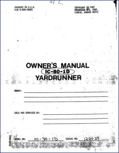 broderson ic, broderson manual