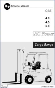 bt cargo 4.0 4.5 5.0 service manual, bt service manual, bt cargo