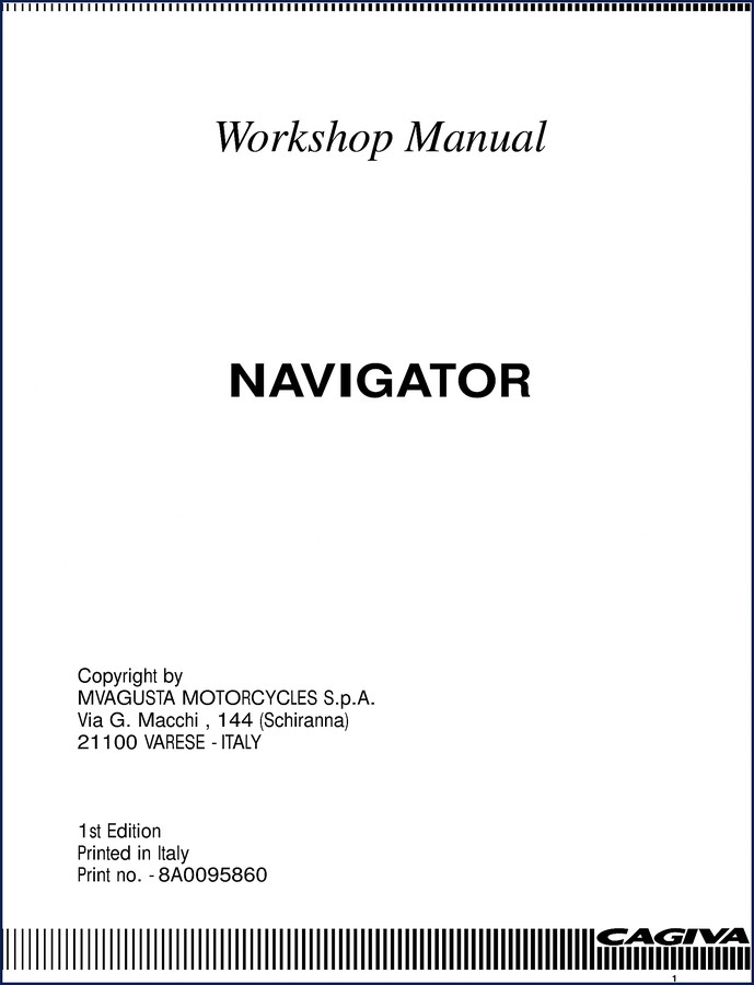 cagiva navigator workshop manual, cagiva workshop manual, cagiva navigator