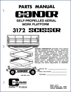 calavar 3172 1991 parts catalog, calavar parts catalog, calavar 3172