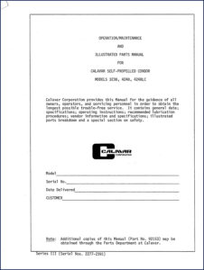 calavar 3238 4248 4248lc service manual, service manual,  3238