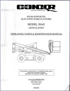 calavar 38ag 1994 service manual, calavar service manual, calavar 38ag
