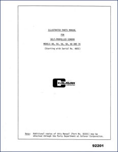 calavar 48, 50, 56, 58, 68 1981 parts, calavar parts catalog, calavar 48,
