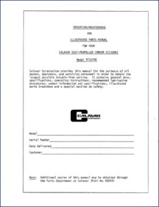 calavar rt3175d parts catalog, calavar parts catalog, calavar rt3175d
