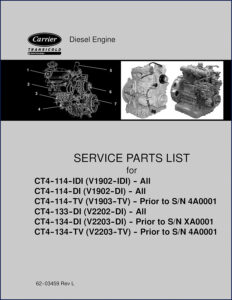 carrier ct4, carrier manual