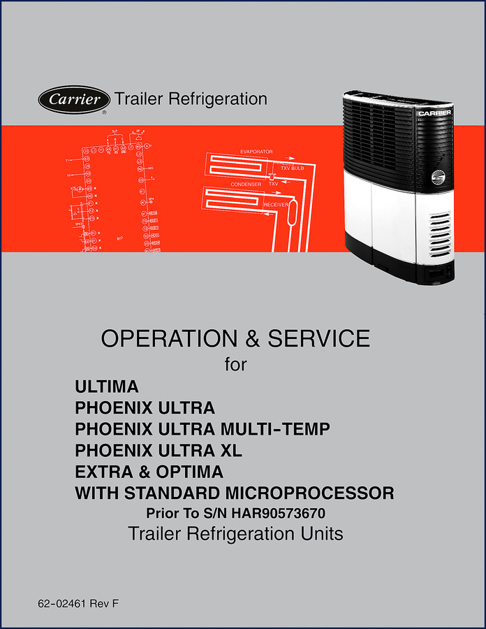 carrier ultima & phoenix ultra service manual, carrier service manual, carrier ultima