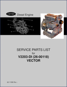 carrier v2203, carrier manual