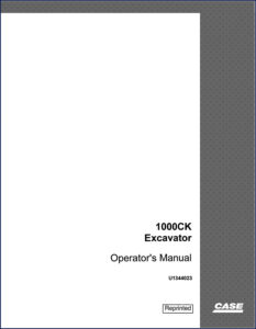 case 1000ck 1995 operators manual, case manual, case 1000ck