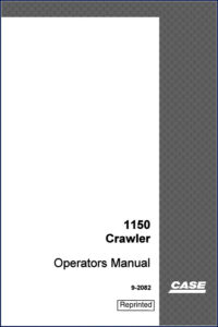 case 1150 1997 operators manual, case manual, case 1150