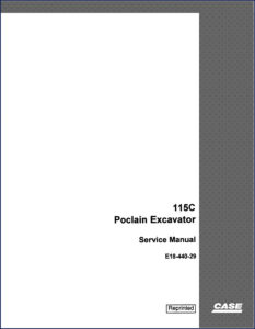 case 115c 1981 service manual, case service manual, case 115c