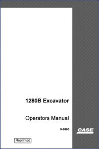 case 1280b 2001 operators manual, case manual, case 1280b