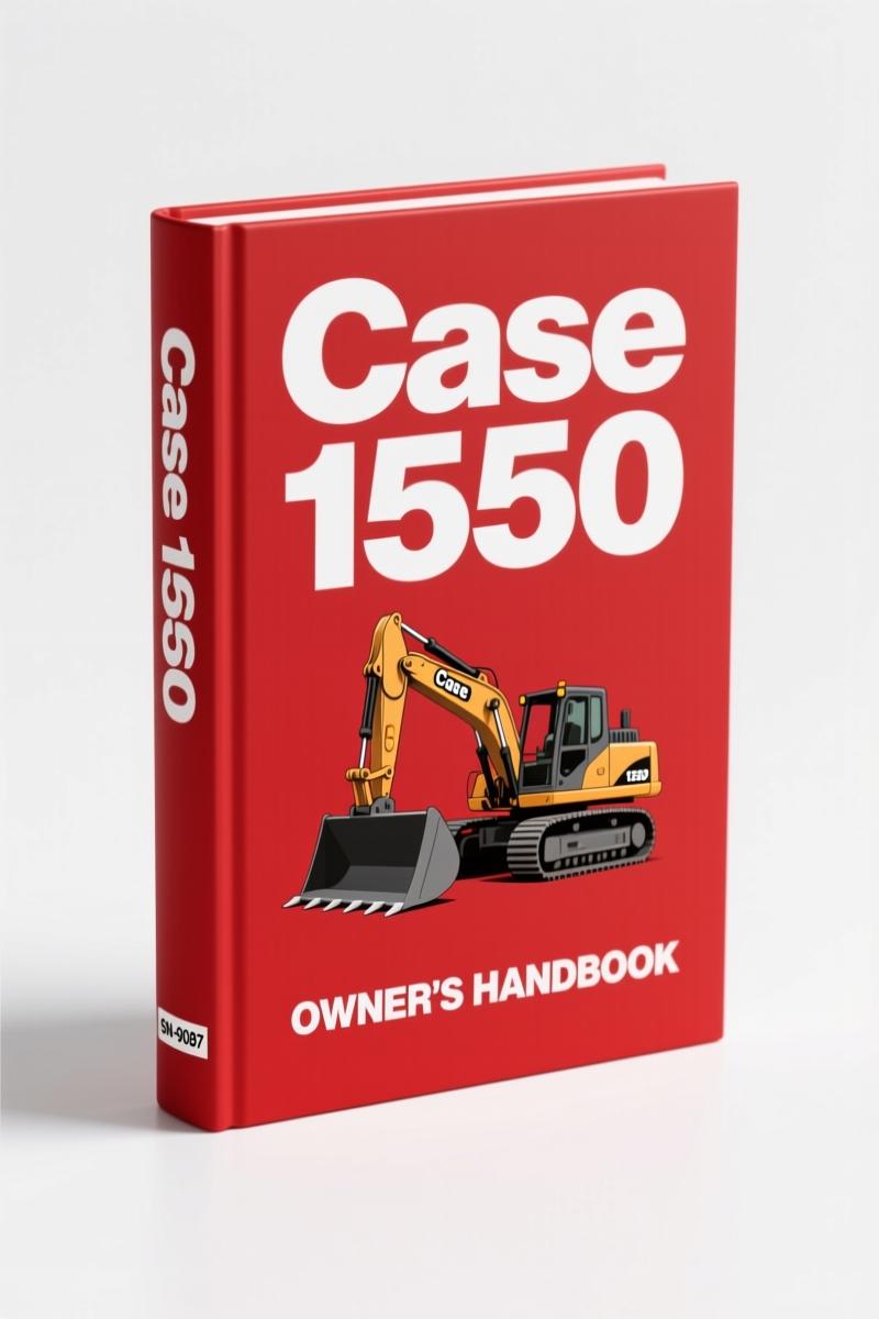 case 1550 1995 operators manual, case manual, case 1550