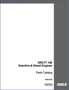 case 188 1994 parts catalog, case parts catalog, case 188