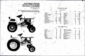 case 155, 195 1972 parts catalog, case parts catalog, case 155,