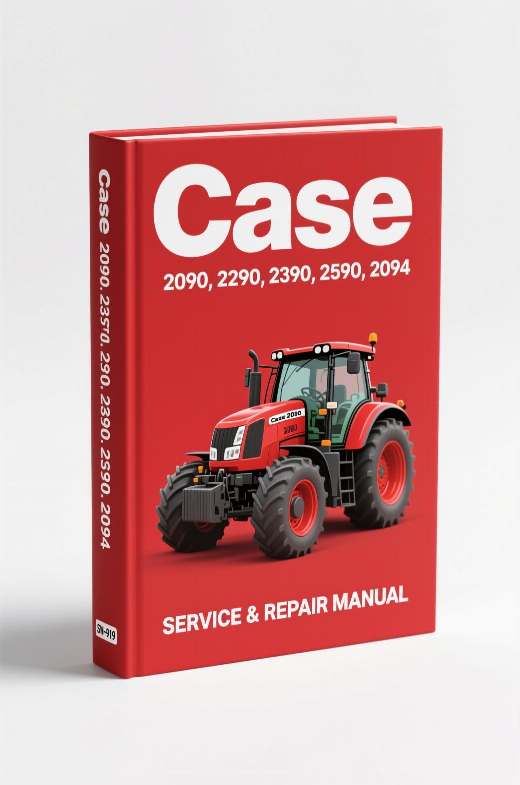 case 2090 2290 2390 2590 2094 workshop manual, case workshop manual, case 2090