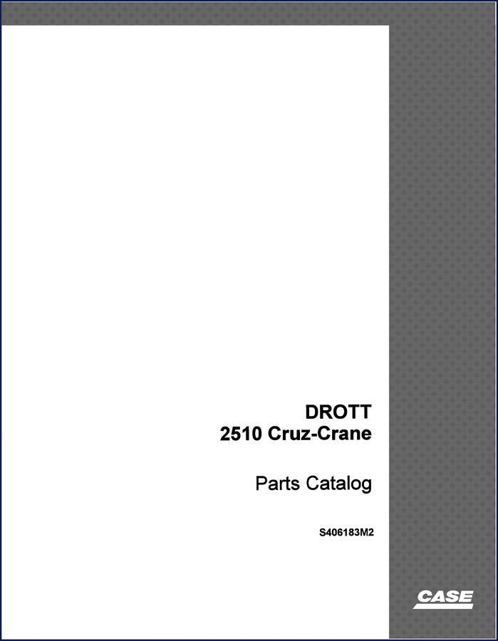 case 2510 cruz, case manual, case 2510