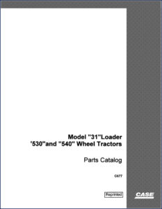 case 31 loader 530 540 parts catalog, case parts catalog, case 31