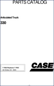 case 330 2005 parts catalog, case parts catalog, case 330