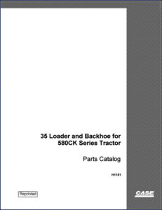 case 580ck, 35 parts catalog, case parts catalog, case 580ck,