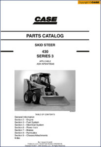 case 430 2007 parts catalog, case parts catalog, case 430