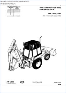 case 480c 1983 parts catalog, case parts catalog, case 480c