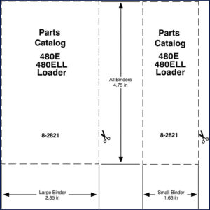 case 480e, 480e ll 1989 parts catalog, case parts catalog, case 480e,