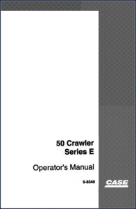 case 50 1981 operators manual, case manual, case 50