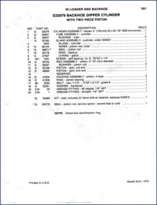case 580ck series b 1979 parts catalog, case parts catalog, case 580ck
