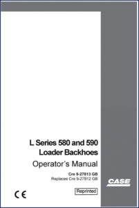 case 580l, 590l 2000 operators manual, case manual, case 580l,