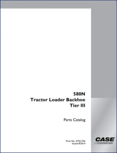 case 580n 2014 parts catalog, case parts catalog, case 580n