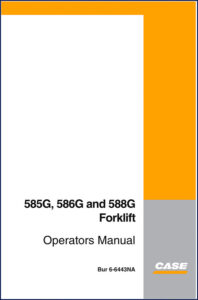 case 585g, 586g, 588g 2002 operators manual, case manual, case 585g,
