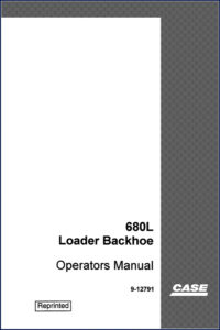 case 680l 2001 operators manual, case manual, case 680l