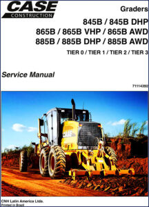 case 845b, 865b service manual, case service manual, case 845b,