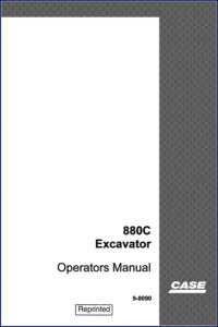 case 880c 1980 operators manual, case manual, case 880c