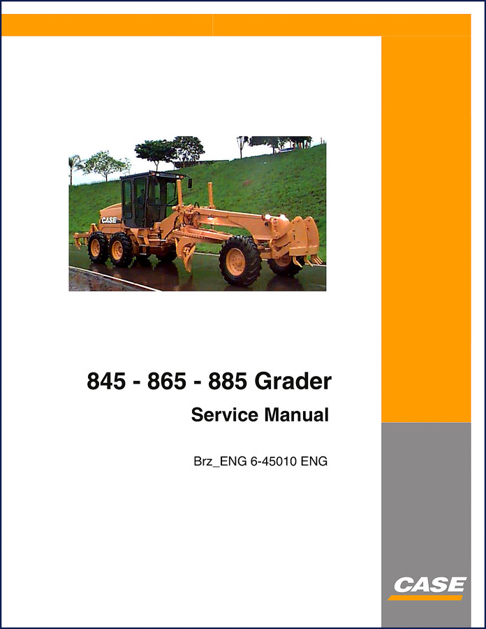 case 845, 865, 885 service manual, case service manual, case 845,
